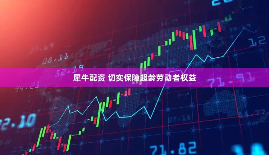 犀牛配资 切实保障超龄劳动者权益
