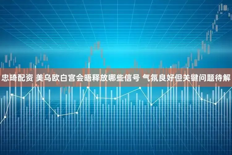 忠琦配资 美乌欧白宫会晤释放哪些信号 气氛良好但关键问题待解