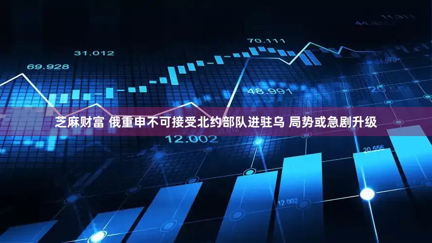 芝麻财富 俄重申不可接受北约部队进驻乌 局势或急剧升级